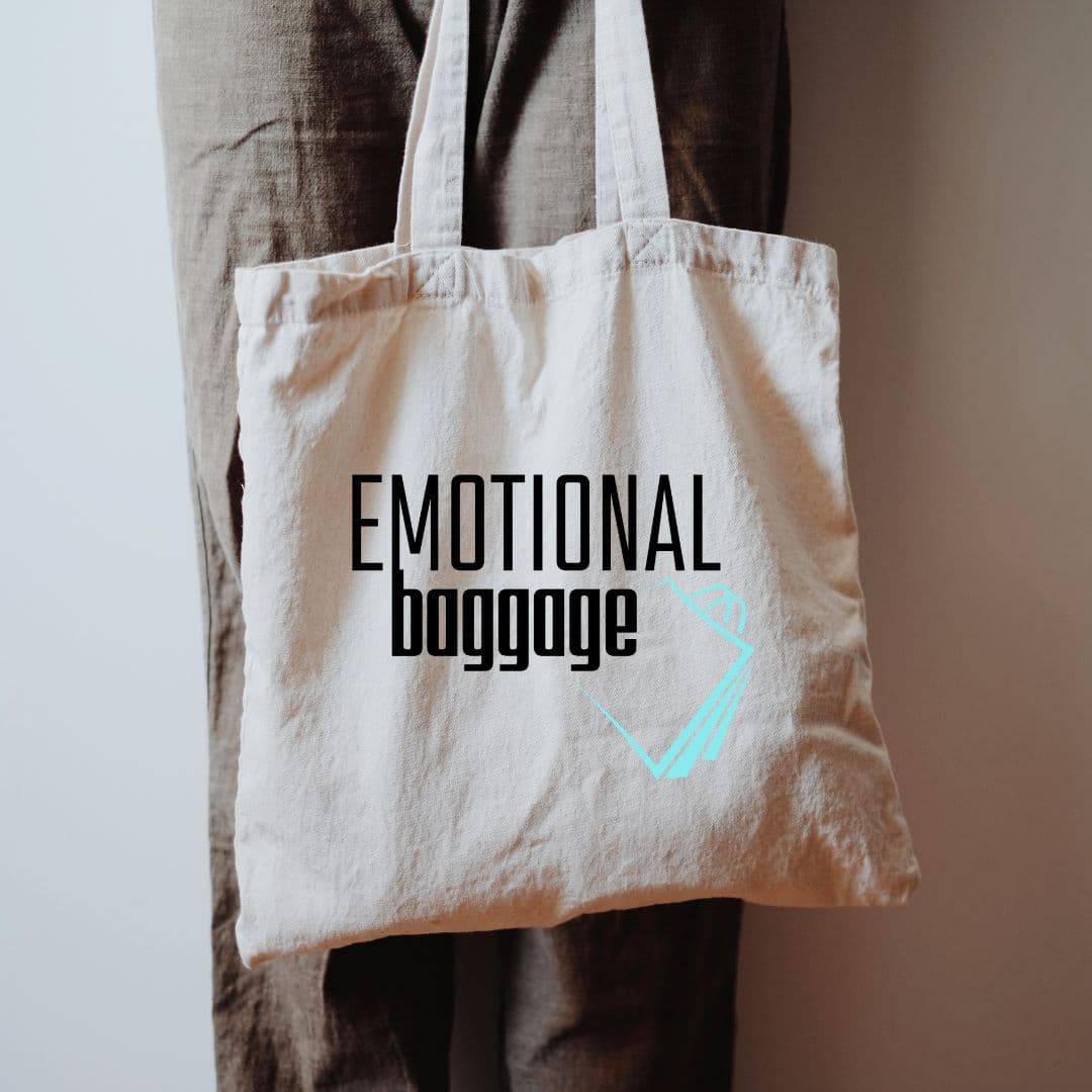 “Emotional Baggage” Canvas Tote Bag