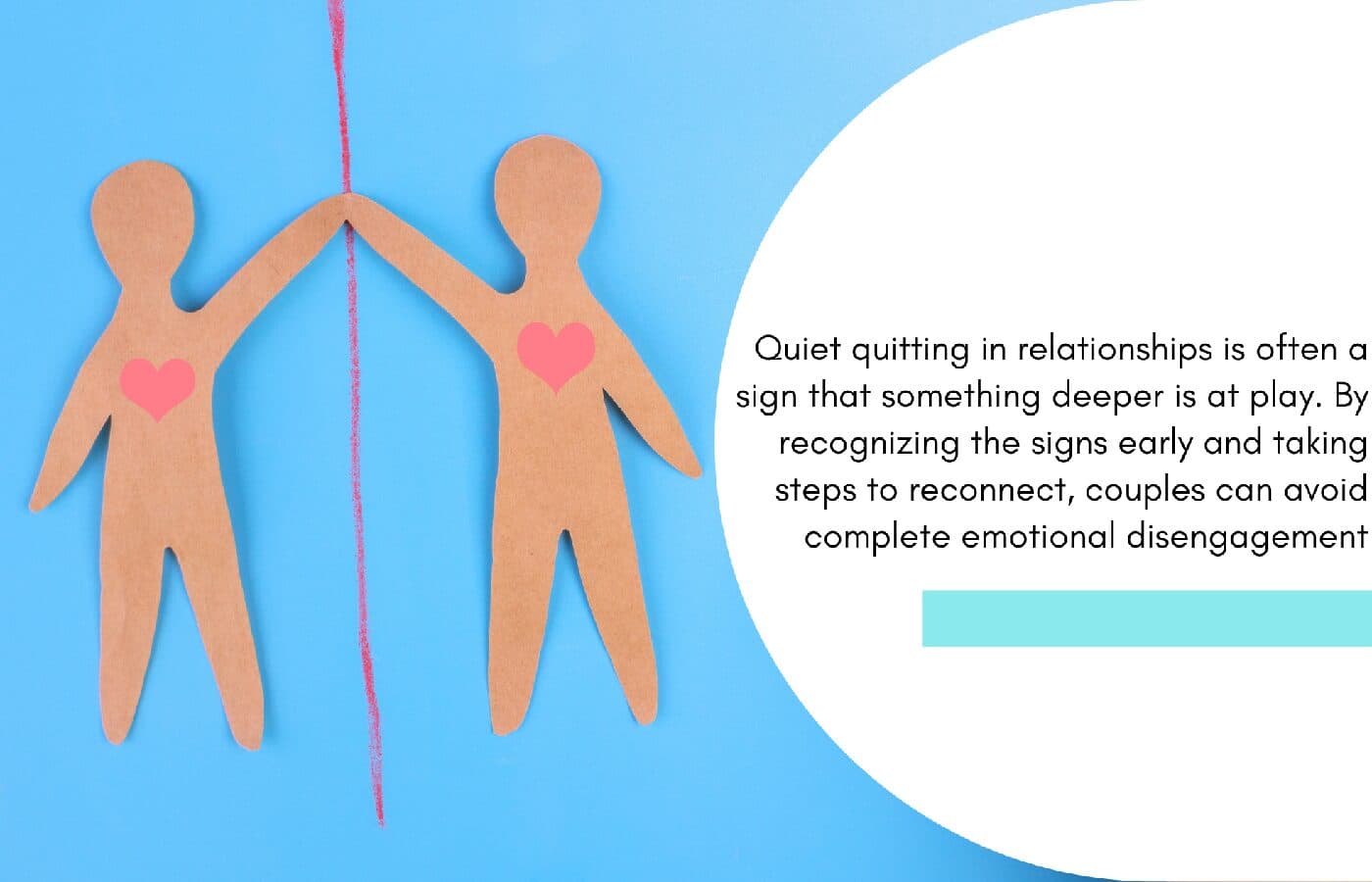 How to address quiet quitting in relationships