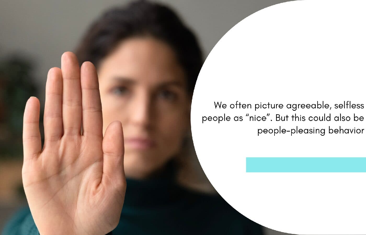 How to stop people-pleasing and start living