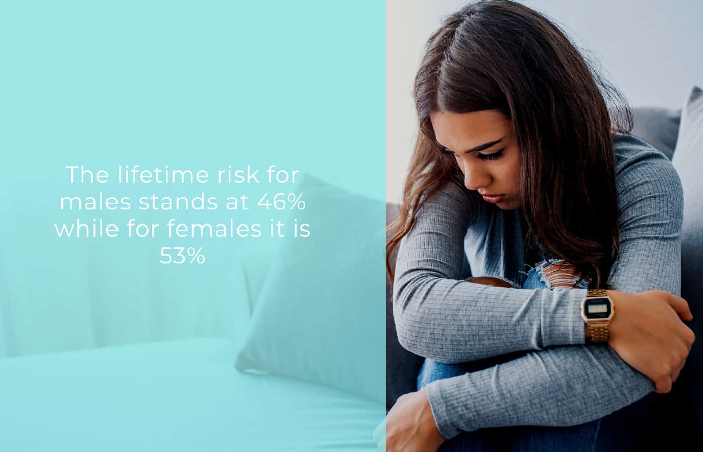 Mental health disorders will affect 50% of the world's population by age 75, study