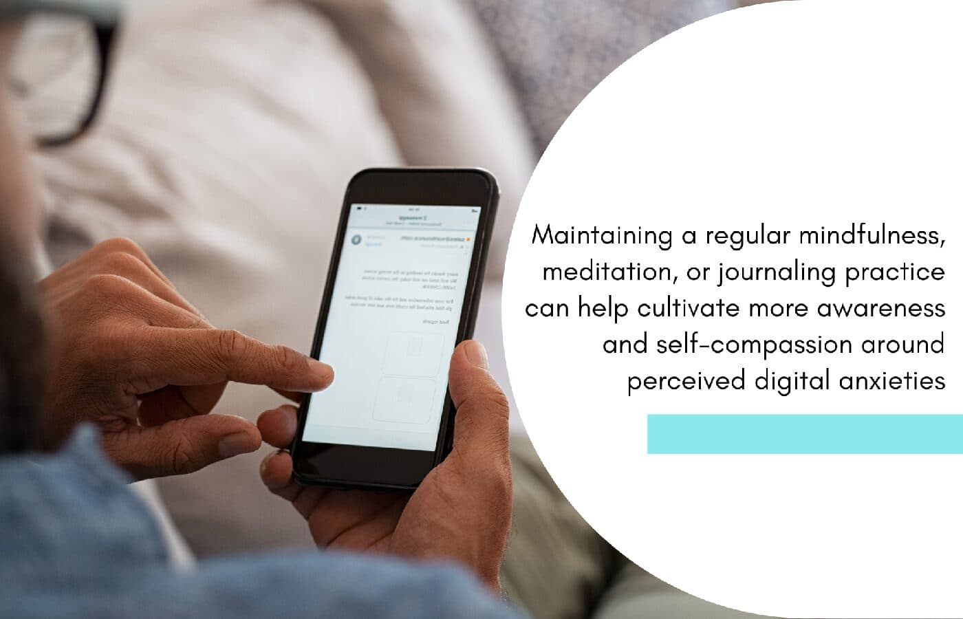 Breathing room: Ways to tame digital anxiety