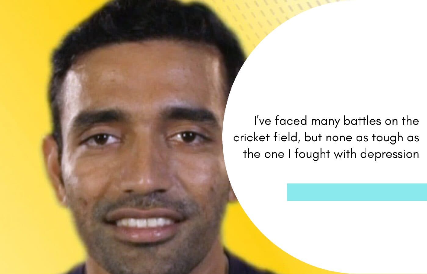 I've faced many battles on the cricket field, but none as tough as the one I fought with depression