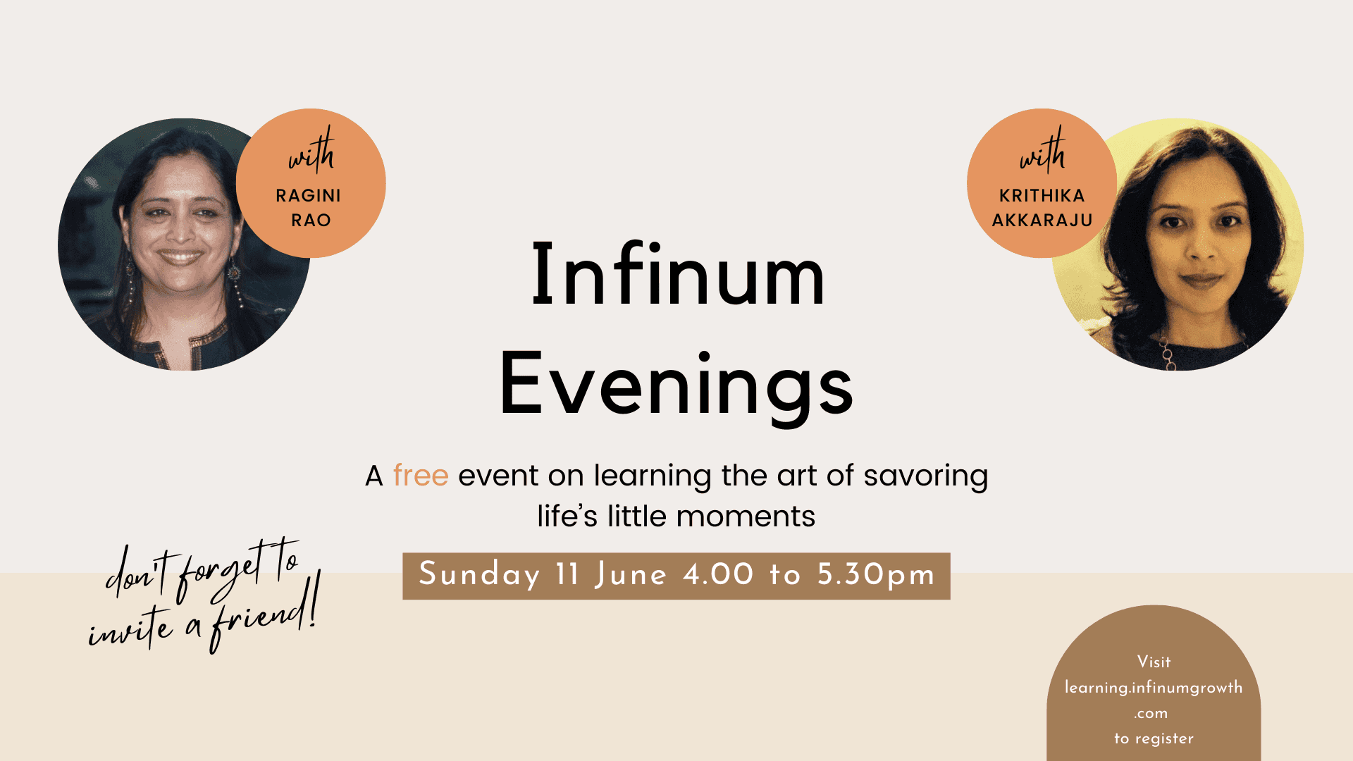 How to savor life's little moments - an Infinum Evenings event