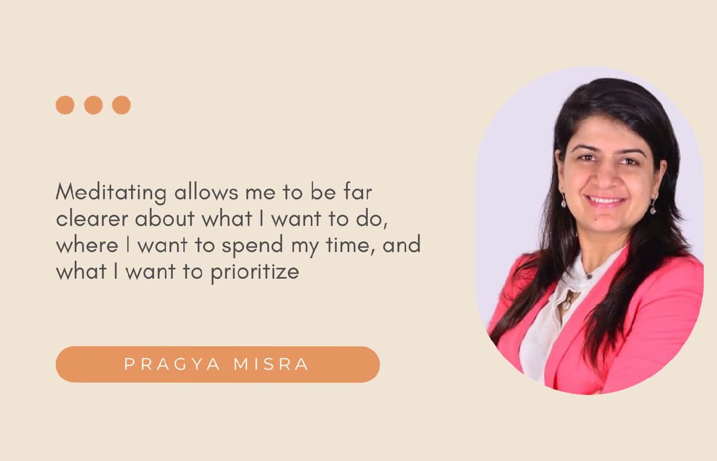Pragya to understand more about how she moves through life's challenges, how she preserves her mental health, and the self-care routines that have stood her in good stead through the years