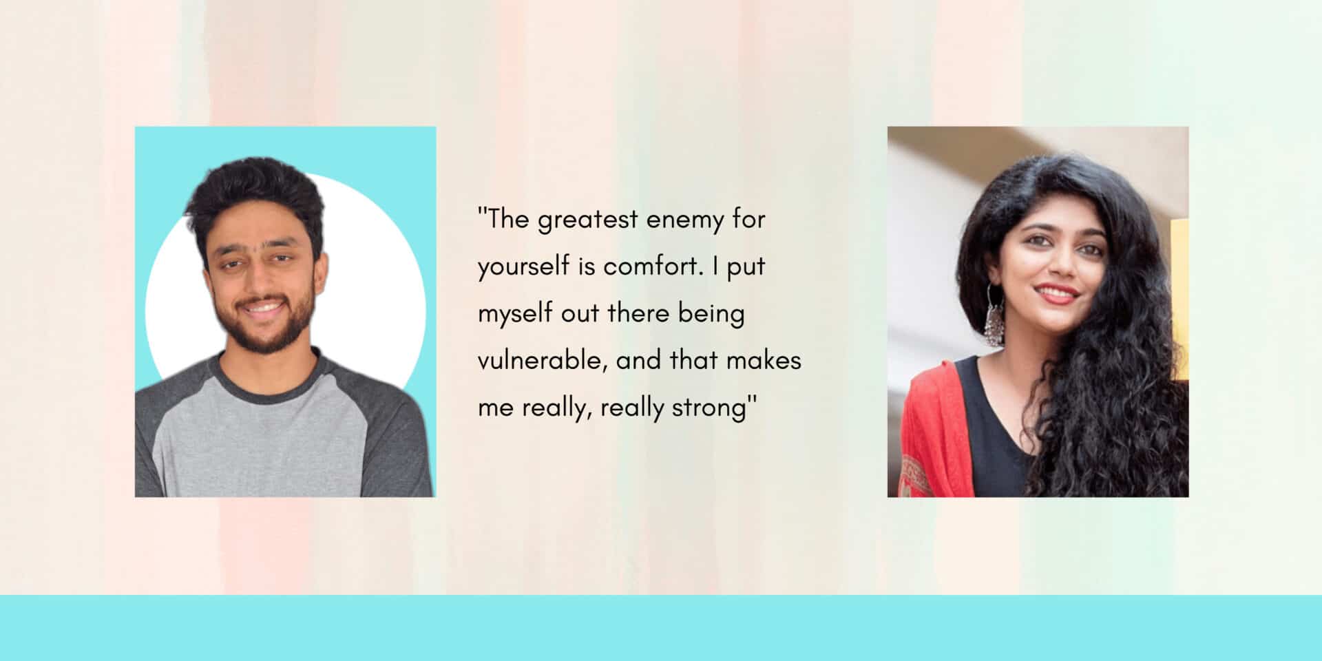 “A cloud just moves, even if it’s heavy... I want to be a cloud like that.” - Samyukta Hornad