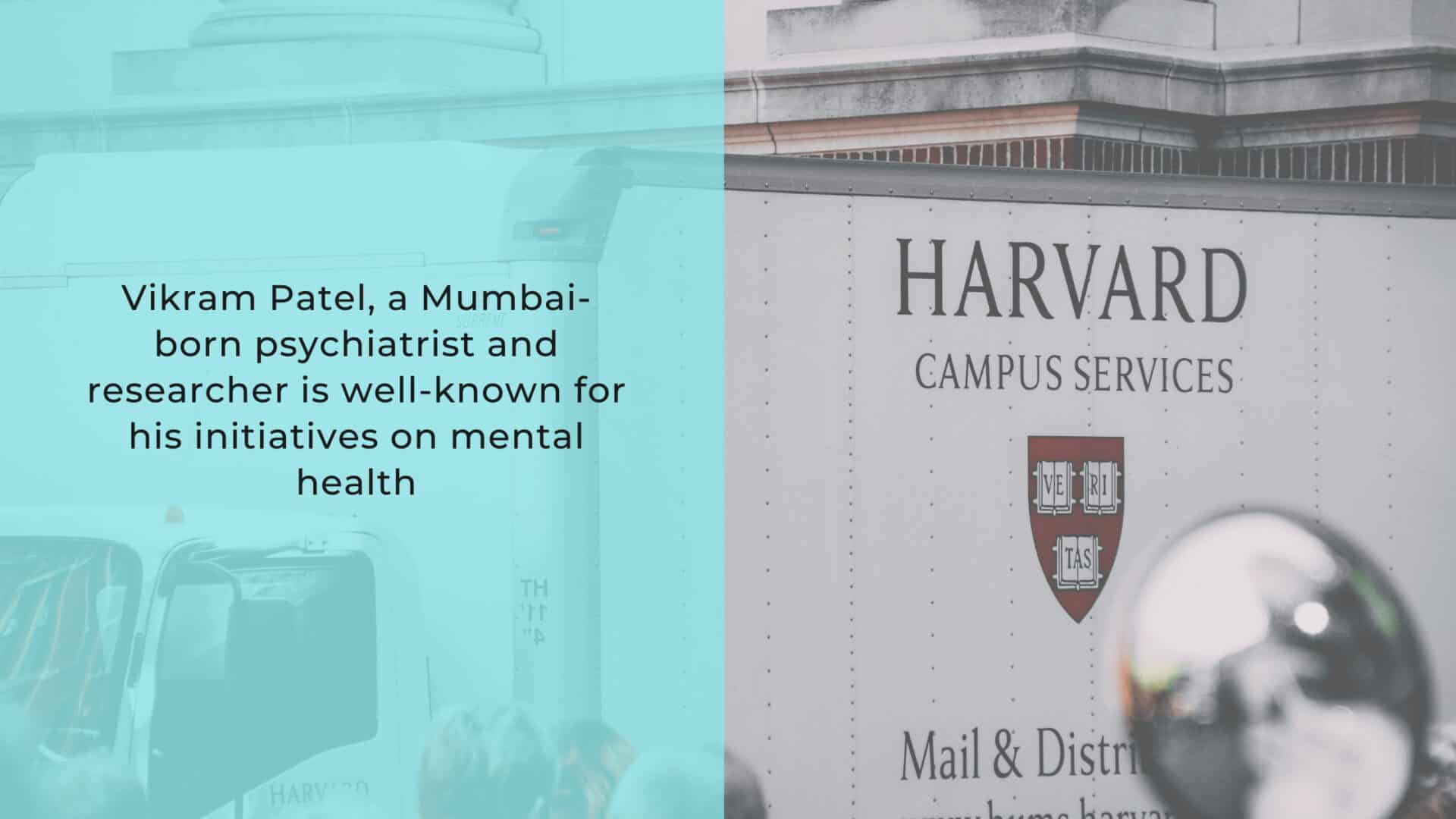 Psychiatrist and mental health expert Vikram Patel to chair global health department at Harvard Medical School