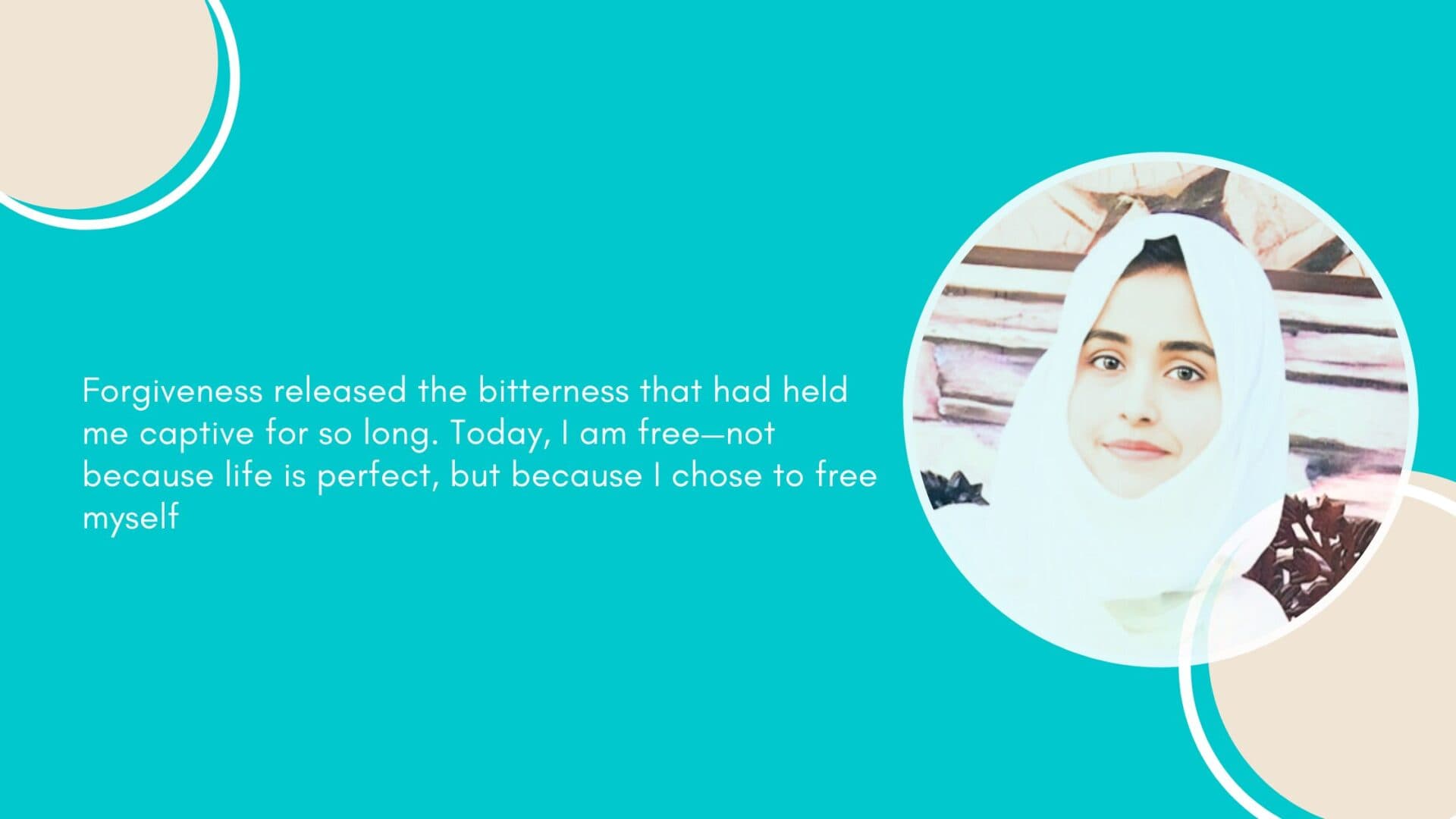 What letting go taught me about forgiveness and freedom